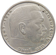 DRITTES REICH 2 MARK 1937 A  #a090 0773 - 2 Reichsmark