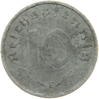 DRITTES REICH 10 PFENNIG 1945 F  #t009 0297 - 10 Reichspfennig