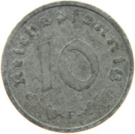 DRITTES REICH 10 PFENNIG 1945 F  #t009 0299 - 10 Reichspfennig