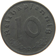DRITTES REICH 10 PFENNIG 1941 D  #c084 1041 - 10 Reichspfennig