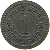 EDUARD MEYER FRIEDRICHSWERTH PFENNIG  EDUARD MEYER FRIEDRICHSWERTH #a086 0879 - Altri & Non Classificati