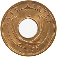 EAST AFRICA CENT 1959 KN Elizabeth II. (1952-2022) #s023 0375 - Africa Orientale E Protettorato D'Uganda