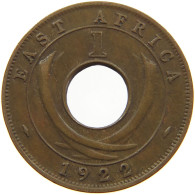 EAST AFRICA CENT 1922 George V. (1910-1936) #a085 0669 - Ostafrika Und Herrschaft Von Uganda