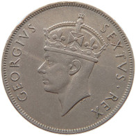 EAST AFRICA 50 CENTS 1949 George VI. (1936-1952) #s008 0429 - Oost-Afrika & Protectoraat Van Uganda