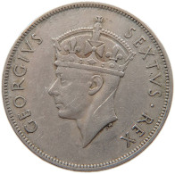 EAST AFRICA 50 CENTS 1948 George VI. (1936-1952) #s019 0075 - Africa Orientale E Protettorato D'Uganda