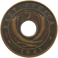 EAST AFRICA 5 CENTS 1941 George VI. (1936-1952) #c012 0373 - Africa Oriental Y Protectorado De Uganda