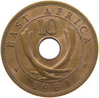 EAST AFRICA 10 CENTS 1964 Elizabeth II. (1952-2022) #c020 0223 - Africa Orientale E Protettorato D'Uganda