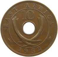 EAST AFRICA 10 CENTS 1952 George VI. (1936-1952) #a062 0223 - Afrique Orientale & Protectorat D'Ouganda