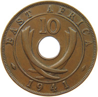 EAST AFRICA 10 CENTS 1941 George VI. (1936-1952) #s046 0065 - Africa Orientale E Protettorato D'Uganda