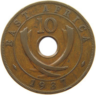 EAST AFRICA 10 CENTS 1937 George VI. (1936-1952) #c079 0663 - Africa Oriental Y Protectorado De Uganda