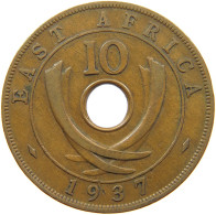 EAST AFRICA 10 CENTS 1937 KN George VI. (1936-1952) #s021 0419 - East Africa & Uganda Protectorates