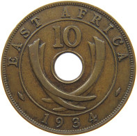 EAST AFRICA 10 CENTS 1934 George V. (1910-1936) #c014 0439 - Africa Orientale E Protettorato D'Uganda