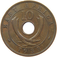 EAST AFRICA 10 CENTS 1933 George V. (1910-1936) #s007 0061 - Afrique Orientale & Protectorat D'Ouganda