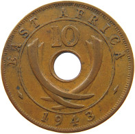 EAST AFRICA 10 CENTS 1943 George VI. (1936-1952) #a031 0185 - Afrique Orientale & Protectorat D'Ouganda