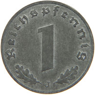 DRITTES REICH PFENNIG 1942 J  #a086 0411 - 1 Reichspfennig