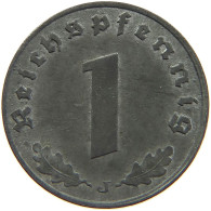 DRITTES REICH PFENNIG 1942 J  #a086 0375 - 1 Reichspfennig