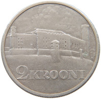 ESTONIA 2 KROONI 1930  #t090 0487 - Estonie