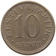 ESTONIA 10 SENTI 1931  #c053 0089 - Estonia