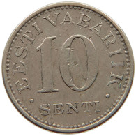 ESTONIA 10 SENTI 1931  #c053 0095 - Estonie