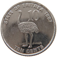 ERITREA 10 CENTS 1997  #s028 0167 - Eritrea