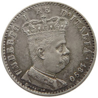 ERITREA LIRA 1890 UMBERTO I. #t061 0499 - Erythrée