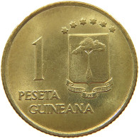 EQUATORIAL GUINEA PESETA 1969  #s066 0687 - Equatorial Guinea
