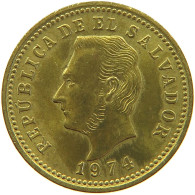 EL SALVADOR 3 CENTAVOS 1974  #s022 0251 - Salvador