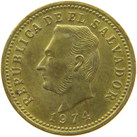 EL SALVADOR 3 CENTAVOS 1974  #s066 0703 - Salvador