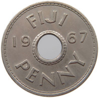 FIJI PENNY 1967 Elizabeth II. (1952-2022) #s070 0313 - Fidji