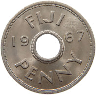 FIJI PENNY 1967 Elizabeth II. (1952-2022) #c065 0253 - Fidschi