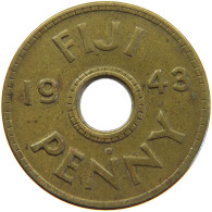 FIJI PENNY 1943 George VI. (1936-1952) #s024 0327 - Fidji