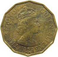 FIJI 3 PENCE 1964 Elizabeth II. (1952-2022) #c011 0853 - Fidschi