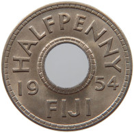 FIJI 1/2 PENNY 1954 George VI. (1936-1952) #s028 0155 - Fidschi