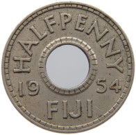 FIJI 1/2 PENNY 1954 Elizabeth II. (1952-2022) #s040 0251 - Fidji