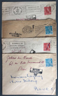 France, Lot De 11 Enveloppes Avec Mercure Et Griffe Retour à L'envoyeur - (B2799) - 1921-1960: Modern Period