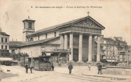 St Germain En Laye * Place De L'église Et Station Du Tram Tramway * Restaurant - St. Germain En Laye