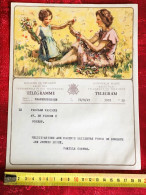 1945-WW2- Bruxelles -Forest  - Telegram -Télégramme Illustré Chromo Royaume De Belgique Régie Des Télégraphes/Téléphone- - Télégrammes