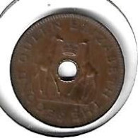 *rhodesia  Nyasaland 1/2 Penny  1955 Km 1   Unc - Rhodésie