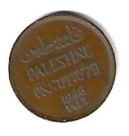 *palestina 1 Mil 1946 Km 1  Vf+ - Other - Asia