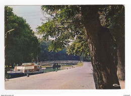 34 CAPESTANG Le Canal Du Midi Le Pont De Pierre Bateau VOIR DOS Et Flamme De La Féria De Béziers En 1977 - Capestang