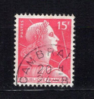 Timbres France 1955 / Marianne De Muller N° 1011 / Oblitérés TBE Cachet Cambrai - 1955-1961 Maríanne De Muller