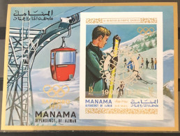 Manama, 1971, Mi: Block 129B (MNH) - Manama