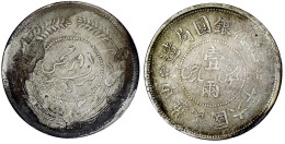 Sar (Tael) Jahr 6 = 1917, Tihwa (Provinz Sinkiang). 34,34 G. Sehr Schön, Etwas Fleckig. Lin Gwo Ming 837. Yeoman 45. - Chine
