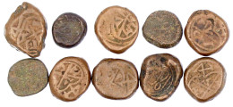 10 X Kupfer Pice 1803. East India Company. Schön Bis Sehr Schön. Krause/Mishler 203. Pridmore 319. - India