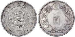 Yen Jahr 26 = 1893. Fast Vorzüglich, Kl. Kratzer. Schön 6. Yeoman A 25.3. - Japón