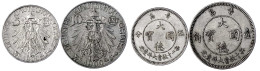 2 Münzen: 5 Cent Und 10 Cent 1909. Beide Vorzüglich. Jaeger 729, 730. - Chine