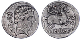 Drachme Um 104 V. Chr. Kopf R./Reiter R. 3,43 G. Sehr Schön/vorzüglich. Burgos 215. - Gauloises