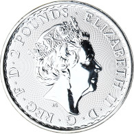 Monnaie, Grande-Bretagne, Elizabeth II, Britannia, 2 Pounds - 1 Once, 2020 - 2 Pond