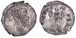 Denar 193 Antiochia. Bel. Kopf R./INVICTO IMPERA. Tropaeum. 2,68 G. Sehr Schön/vorzüglich, Sehr Selten Exemplar NAC Aukt - Andere & Zonder Classificatie