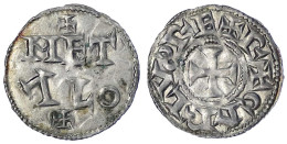 Pfennig O.J. Melle. +METALO+/+CARLVS REX (verdrehtes S), Kreuz. 1,55 G. Gutes Vorzüglich. Nou. 33f. - Other & Unclassified